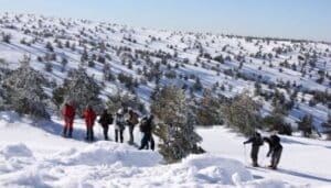 groupe-randonneur-raquettes